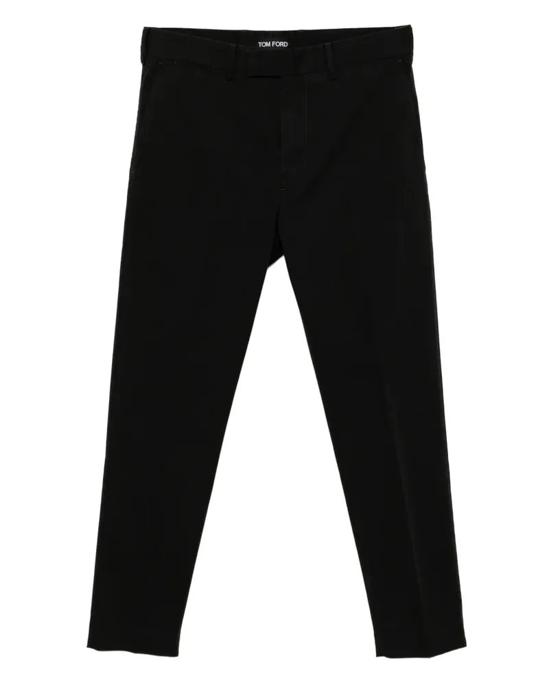 Tom Ford Hose mit Tapered-Bein - Schwarz Schwarz