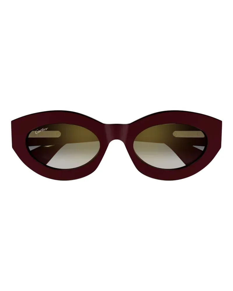 Cartier C-logo sunglasses - Rot Rot