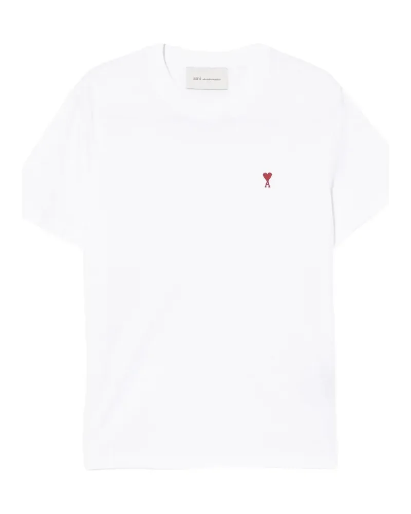 AMI Paris Ami de Coeur T-shirt - Weiß Weiß