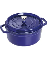 Staub Runde Cocotte Pfanne Blau