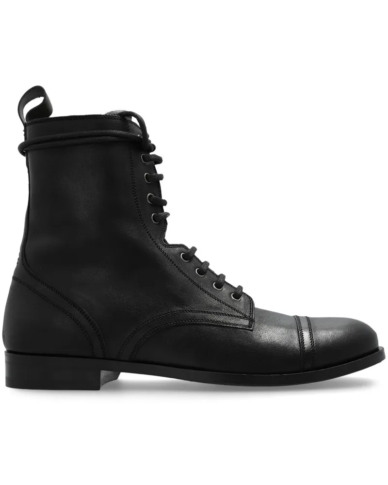 Bally Knöchelhohe Stiefel Schwarz