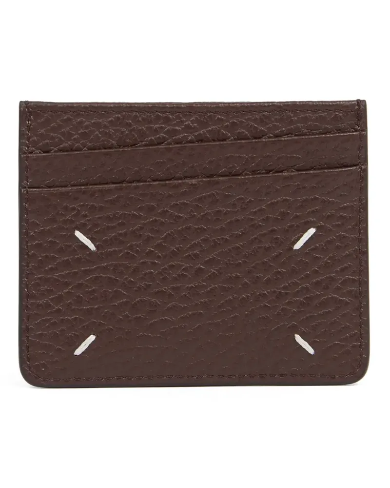 Maison Margiela Slim 6CC Kartenetui - Braun Braun