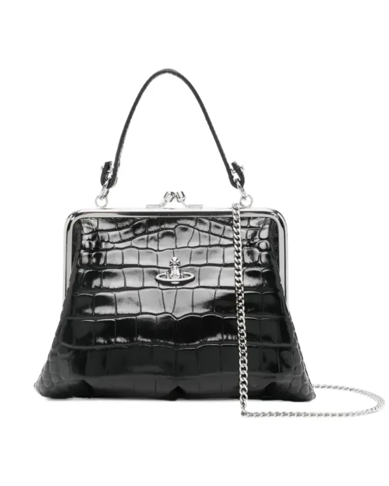 Vivienne Westwood Granny Frame Portemonnaie - Schwarz Schwarz
