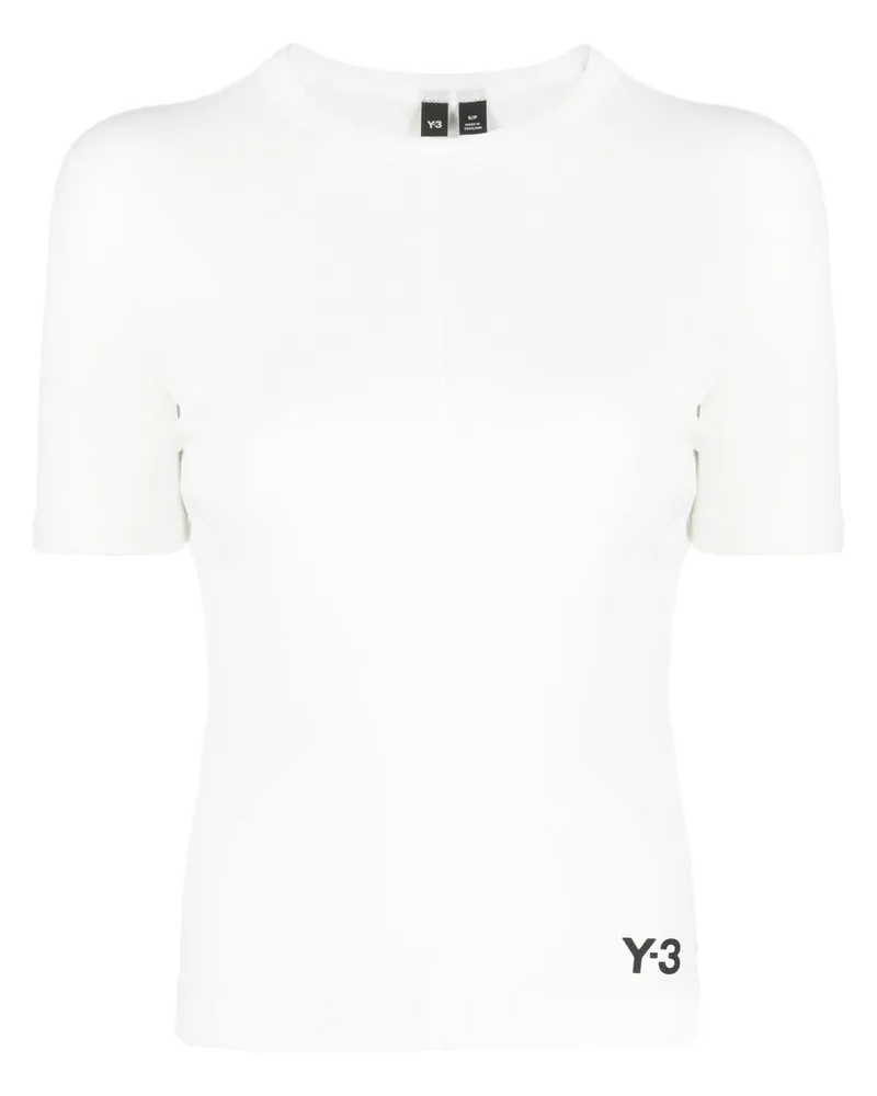 Y-3 Kurzärmeliges Oberteil - Weiß Weiß