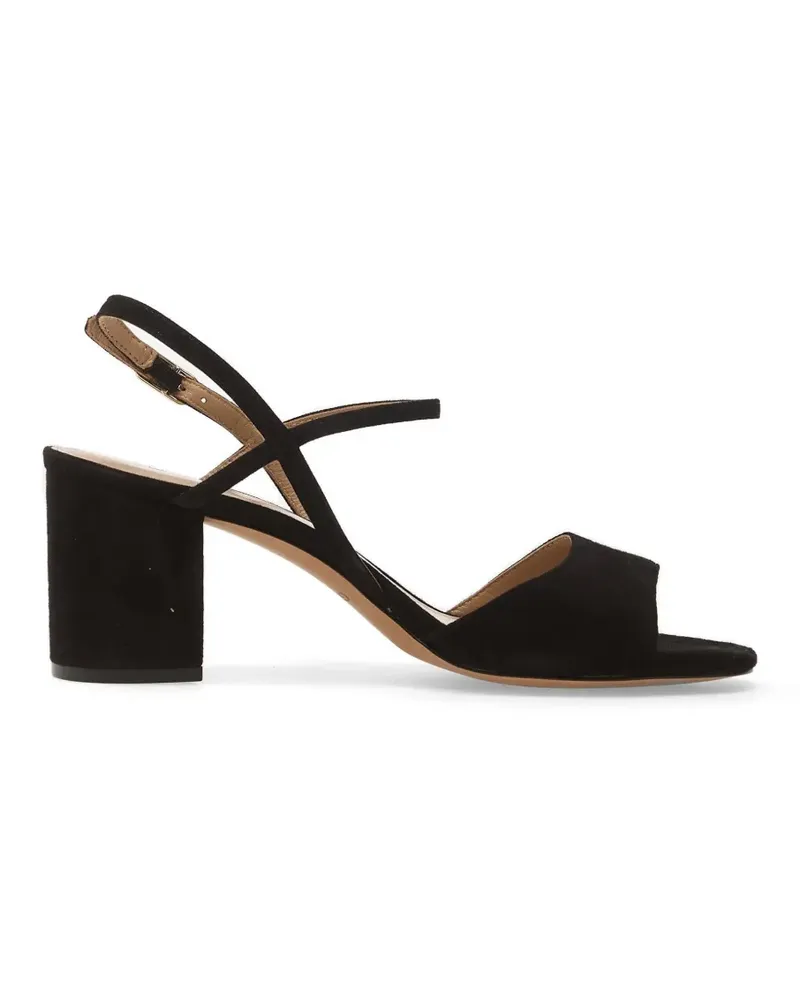 Geox Virnilisa block-heel suede sandals - Schwarz Schwarz