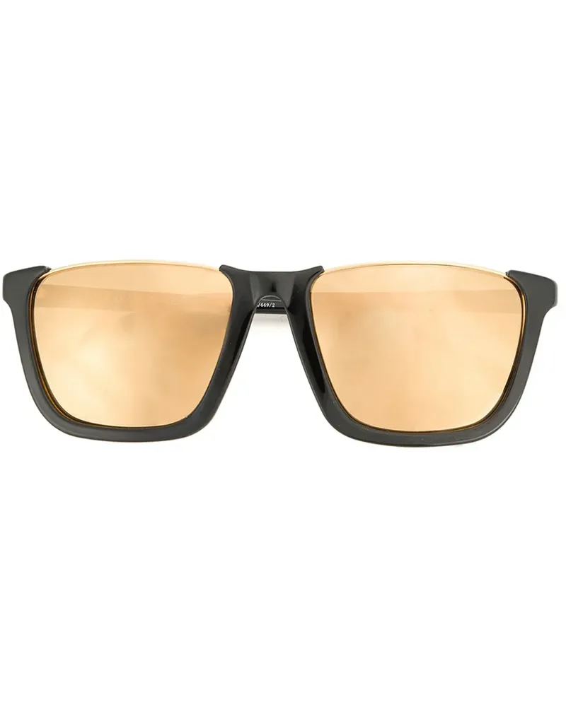Linda Farrow Oversized-Sonnenbrille - Schwarz Schwarz