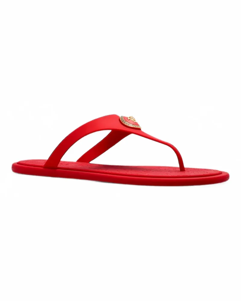 Versace Alia rubber flat sandals - Rot Rot