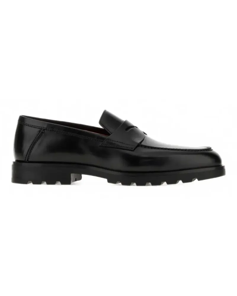 Santoni Rock Loafer - Schwarz Schwarz