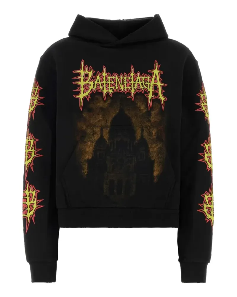 Balenciaga Sacré Coeur hoodie - Schwarz Schwarz