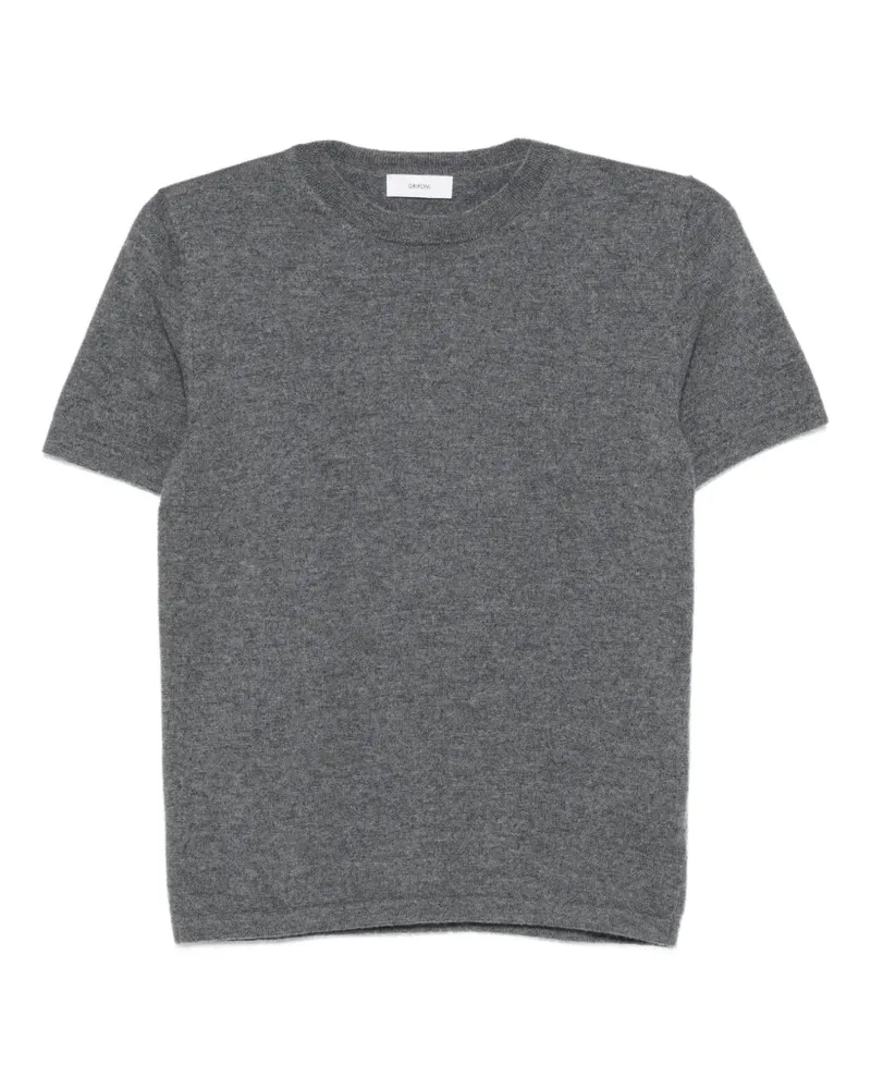 Mauro Grifoni Kurzärmeliges Meilin T-Shirt - Grau Grau