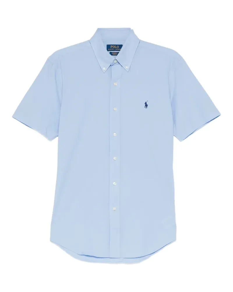 Ralph Lauren Hemd mit Logo-Stickerei - Blau Blau