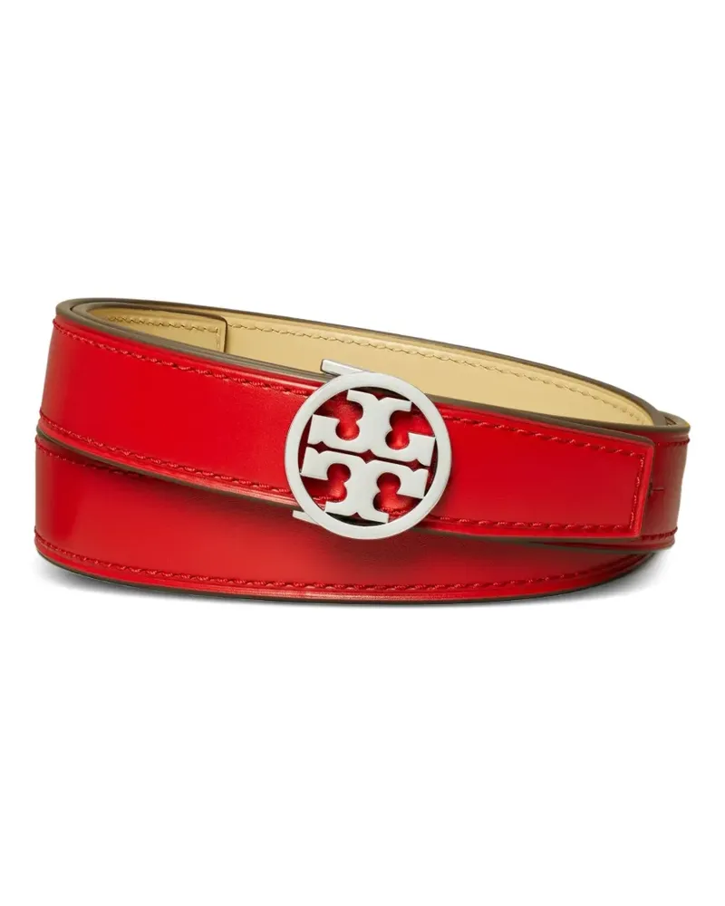 Tory Burch Wendbarer Gürtel mit Logo-Schnalle - Rot Rot