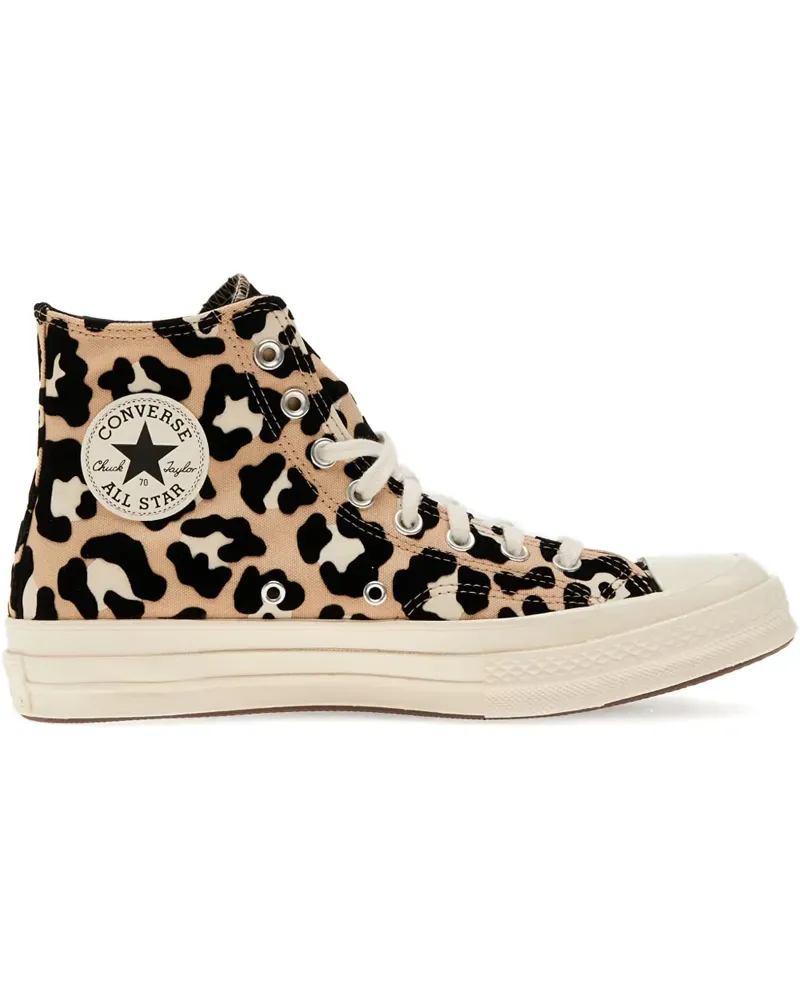 Converse Chuck 70 Sneakers mit Leoparden-Print - Braun Braun