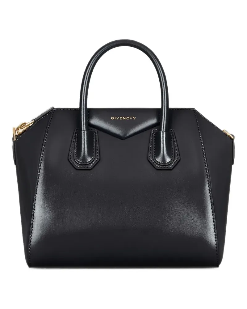 Givenchy Kleine Antigona Tasche aus Leder - Schwarz Schwarz