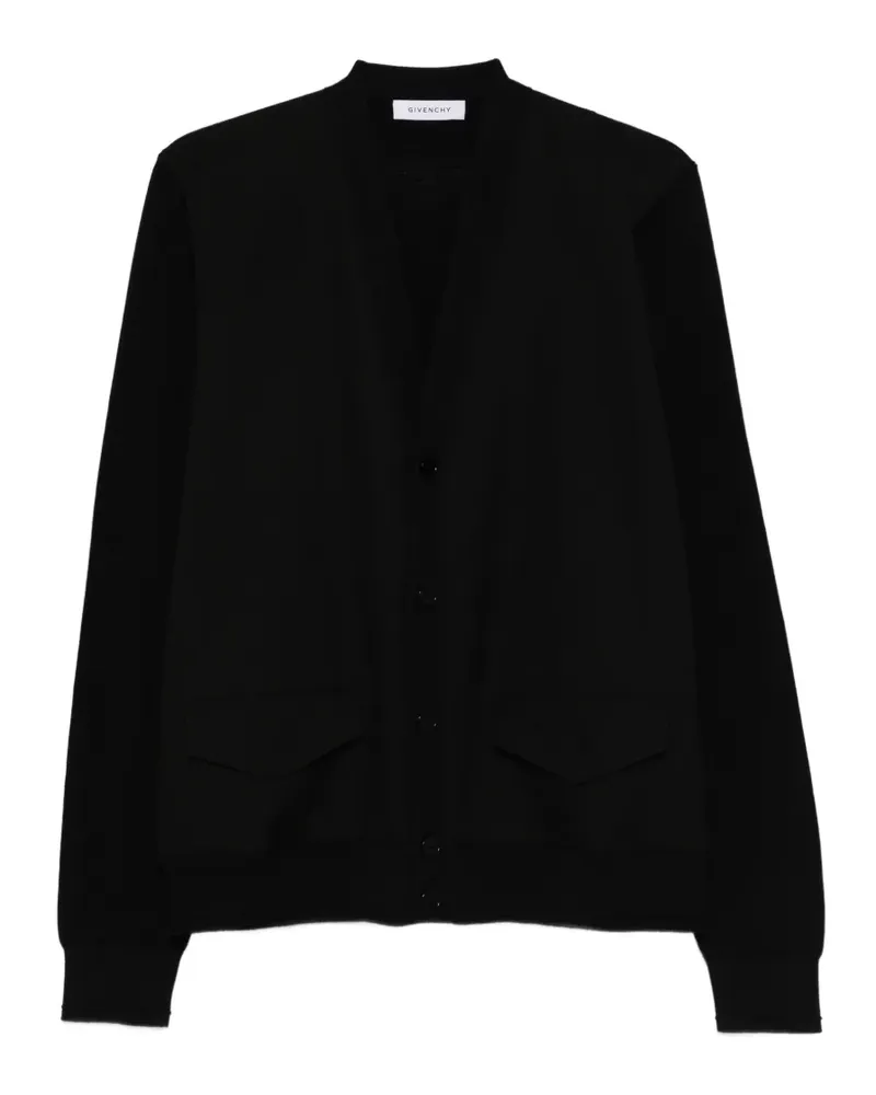 Givenchy Cardigan mit Klappentaschen - Schwarz Schwarz
