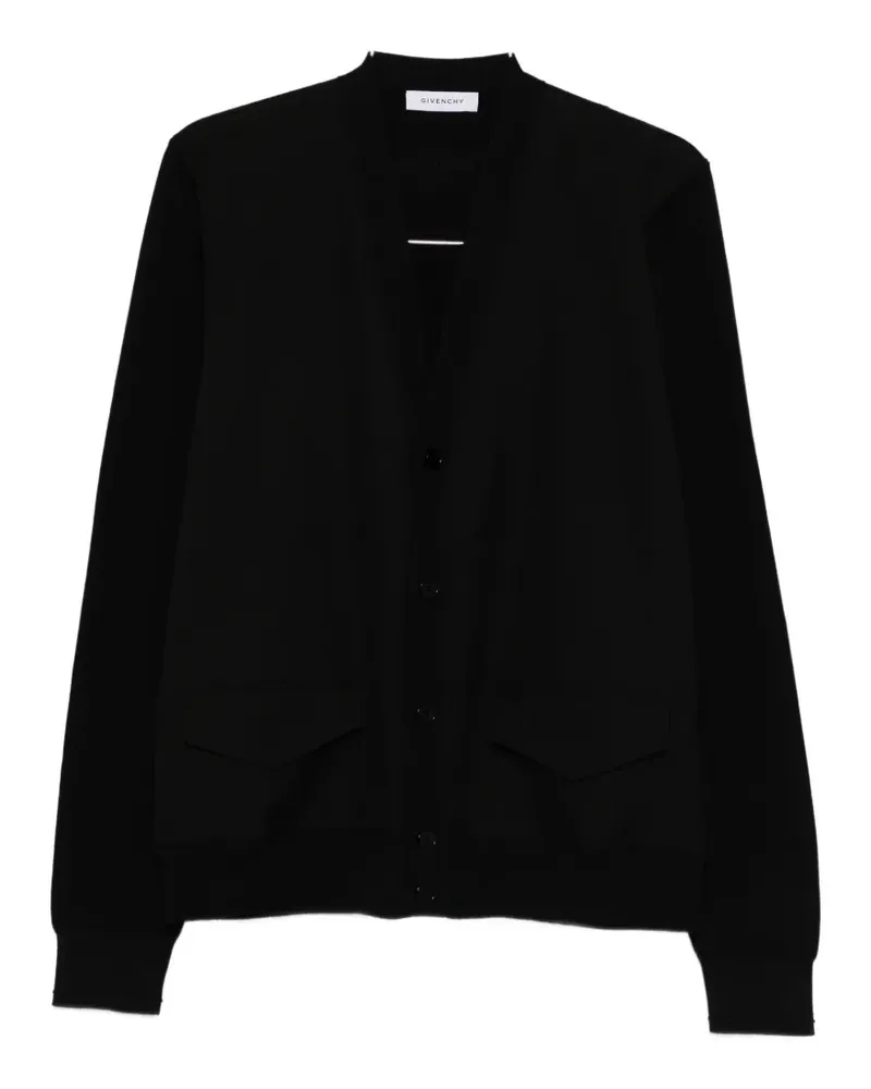 Givenchy flap-pocket cardigan - Schwarz Schwarz