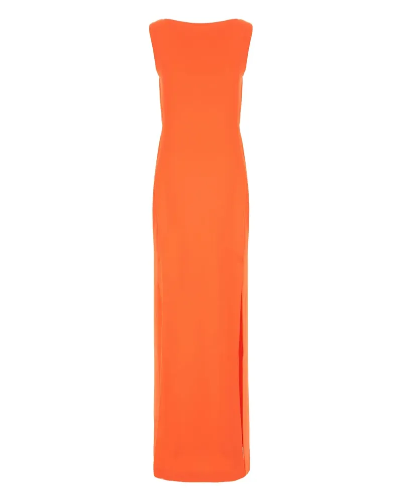 Max Mara Rückenfreies Kleid - Orange Orange
