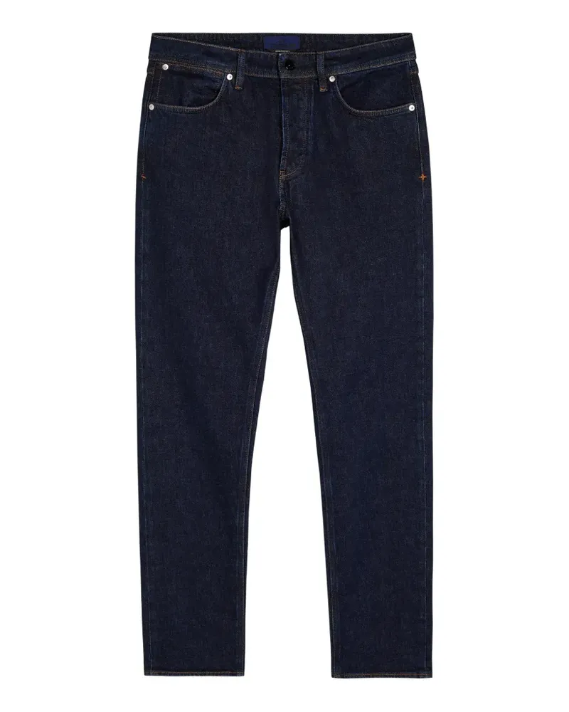 Stone Island Jeans mit Logo-Patch - Blau Blau