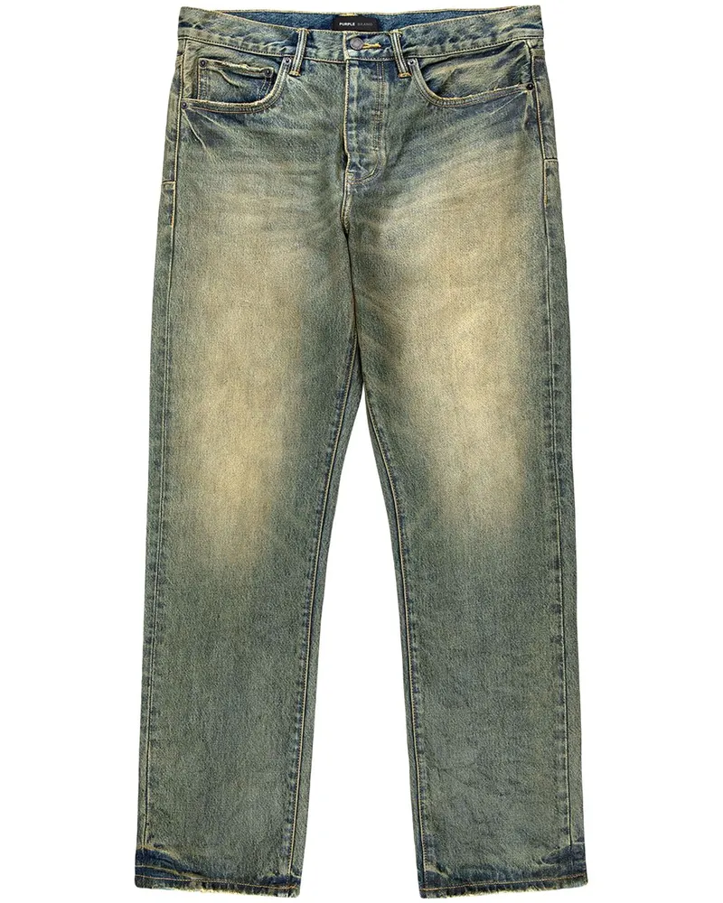 PURPLE BRAND Gerade P011 Jeans - Blau Blau