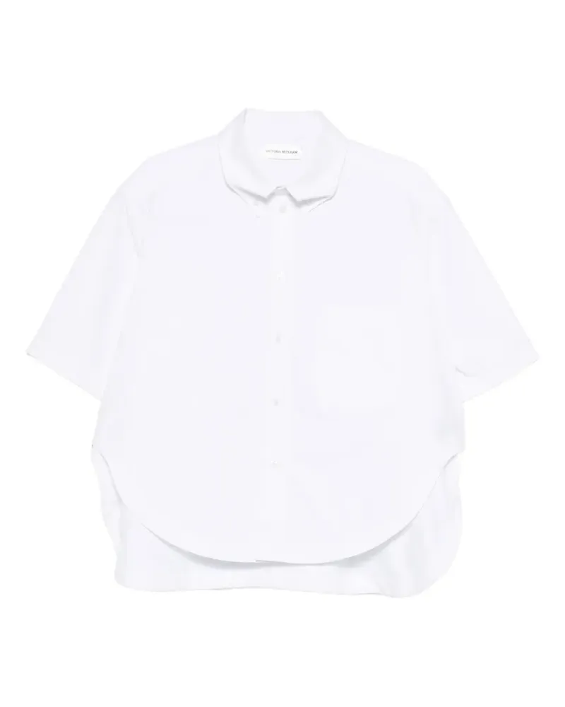 Victoria Beckham short-sleeve shirt - Weiß Weiß