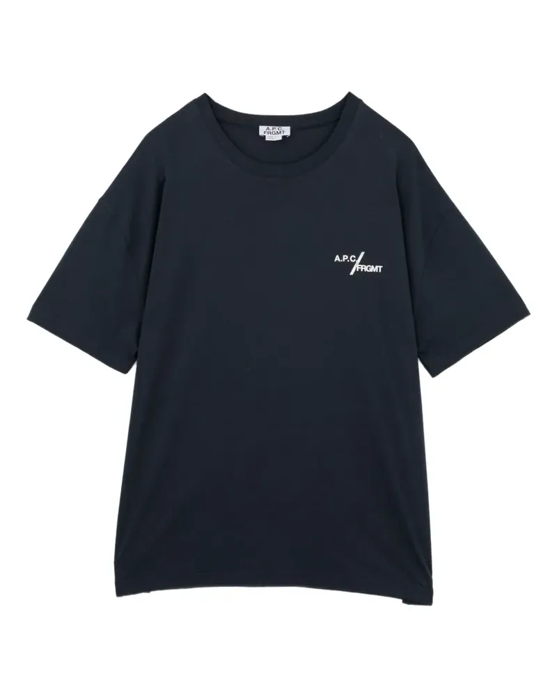 A.P.C. Renoncement T-Shirt - Blau Blau
