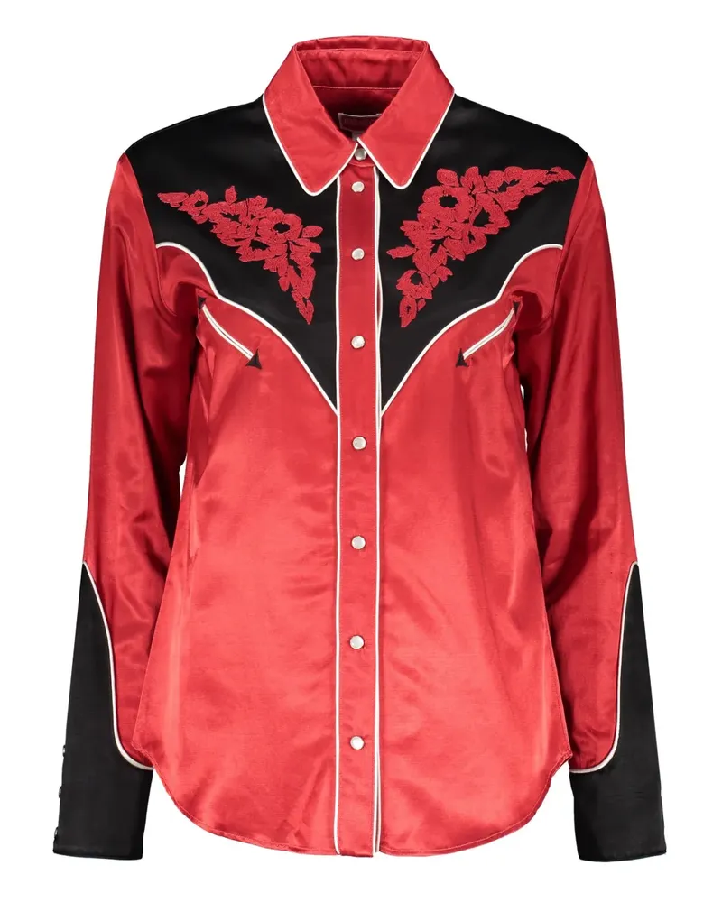 Kenzo Western Flower Hemd - Rot Rot