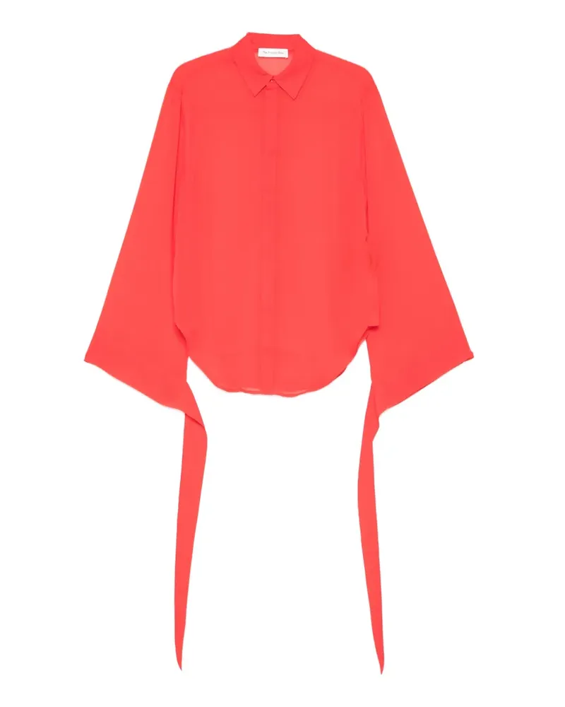 FRANKIE Shop long-sleeve blouse - Rot Rot