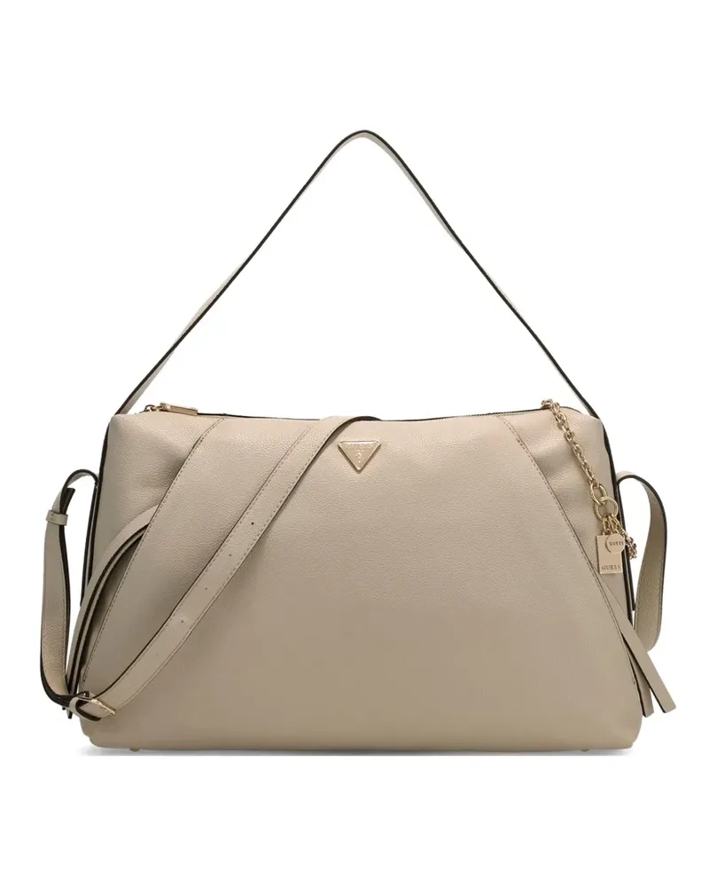 Guess Devon Schultertasche - Nude Nude