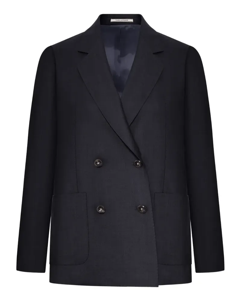 Tagliatore double-breasted blazer - Blau Blau