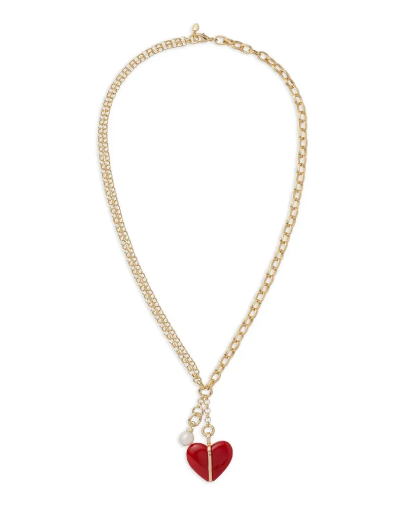 Roxanne Assoulin The Big Stone Heart Halskette - Gold Gold