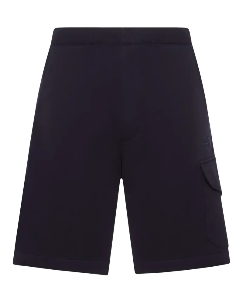 C.P. Company Cargo-Sweatshorts aus Fleece - Blau Blau