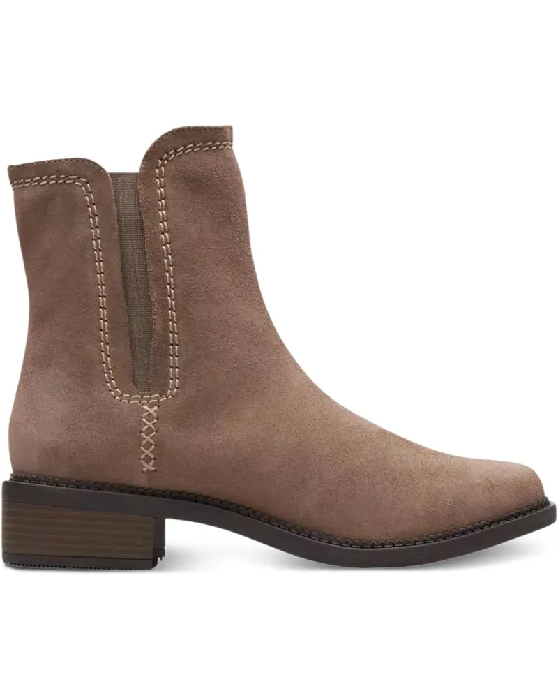 Clarks Maye Zip Stiefel - Braun Braun