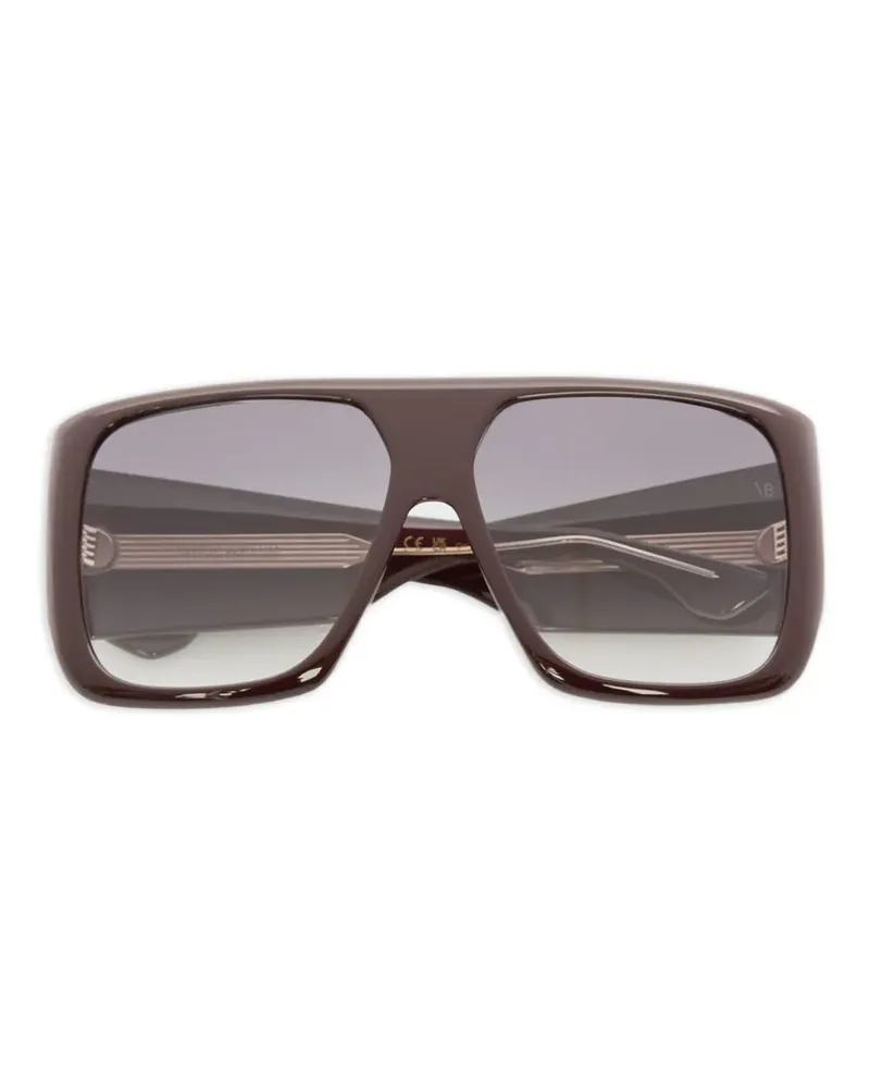Victoria Beckham oversized square-frame sunglasses - Braun Braun