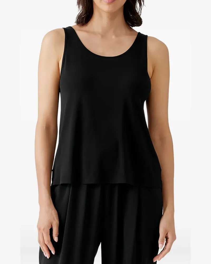 Eileen Fisher Trägershirt mit U-Ausschnitt - Schwarz Schwarz