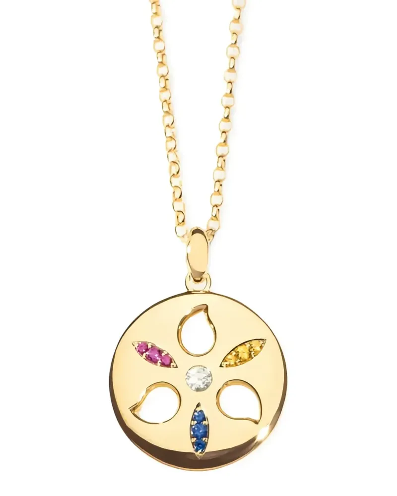 TAMARA COMOLLI Large Candy Sand Dollar Pendant - Gold Gold