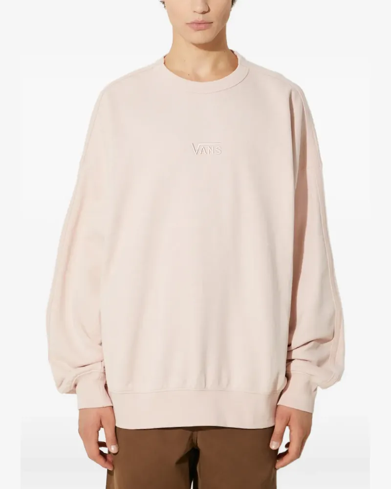 Vans Sweatshirt mit Logo-Stickerei - Rosa Rosa