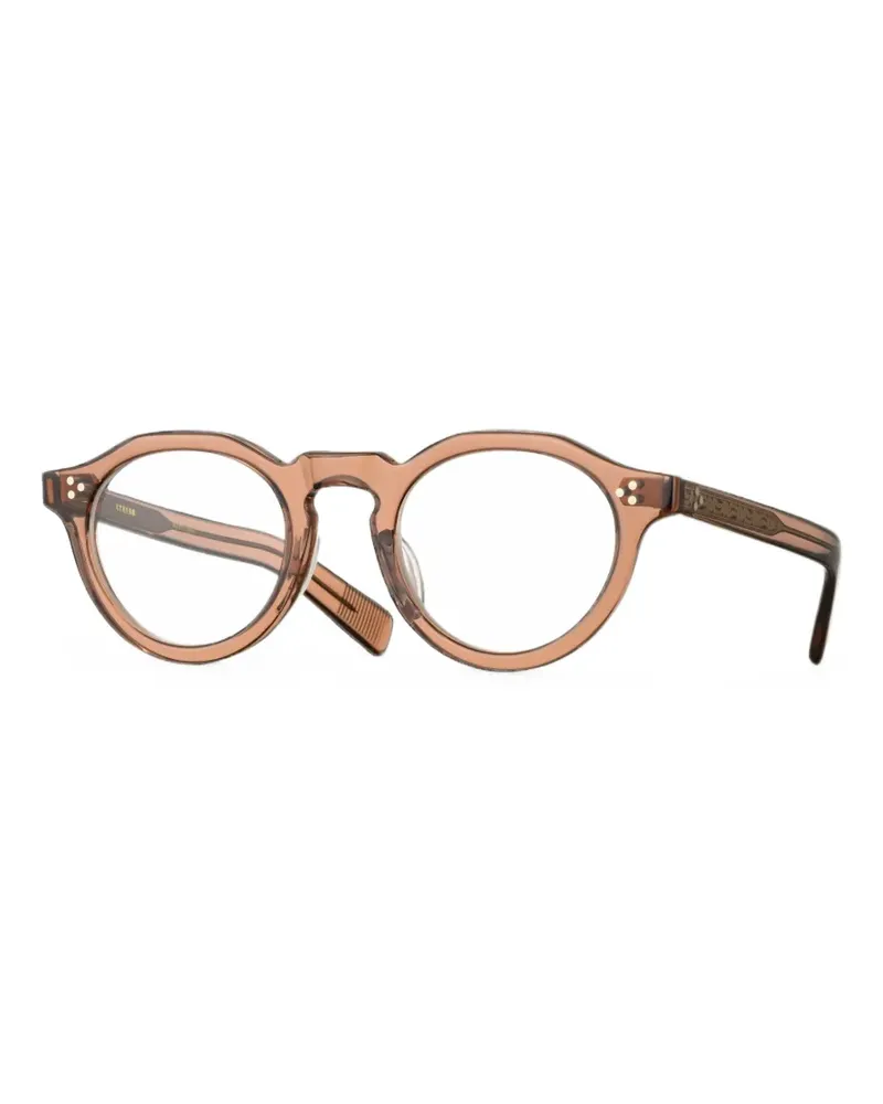 EYEVAN 7285 Mason-E geometric-frame glasses - Braun Braun