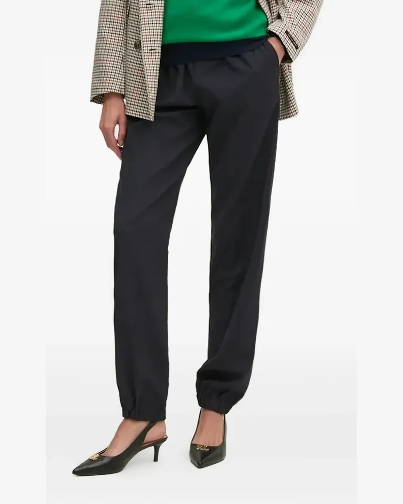 Lacoste Hose mit elastischen Bündchen - Blau Blau