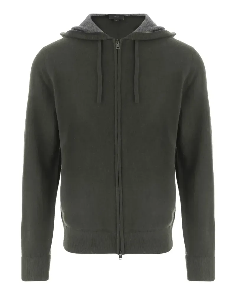 Vince Kapuzenjacke aus Kaschmir - Grün Grün