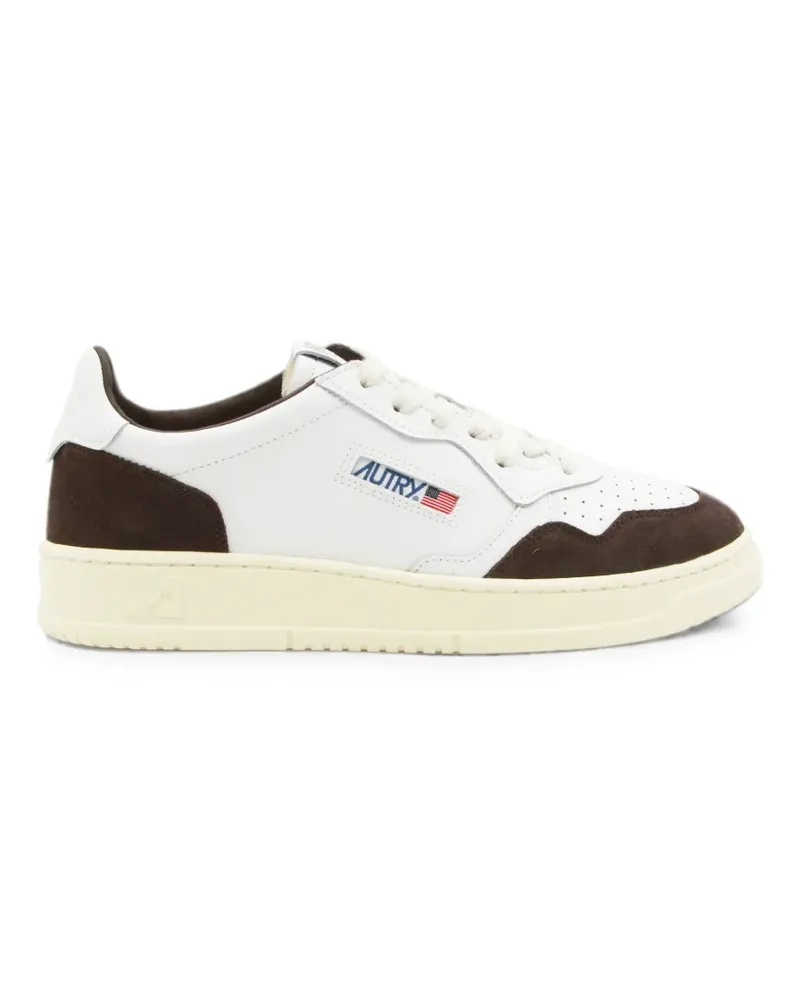 AUTRY Medalist perforated panelled sneakers - Weiß Weiß