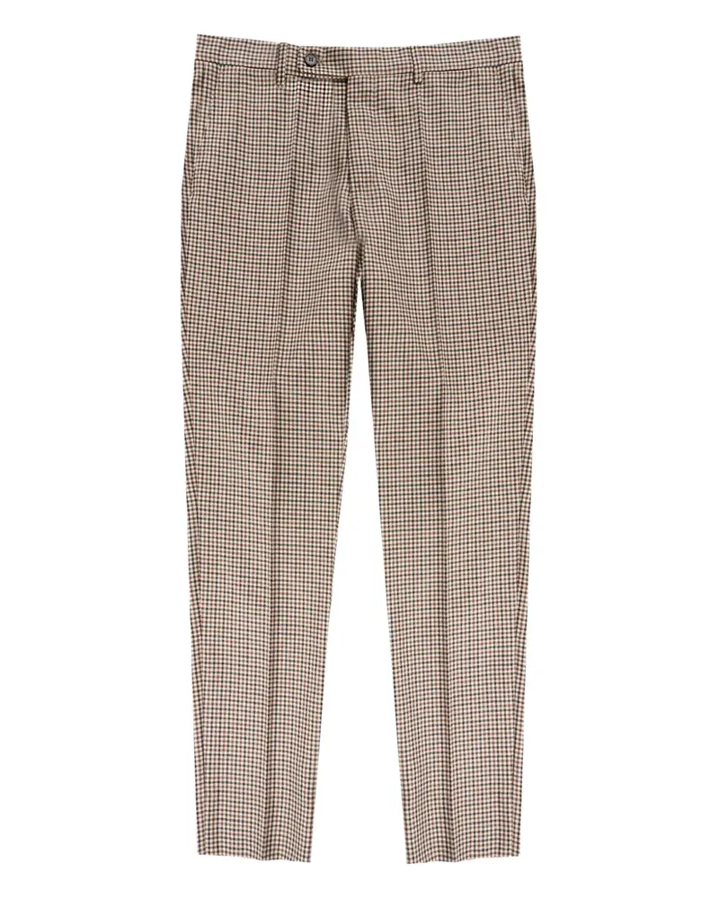 Slowear Karierte Hose - Braun Braun