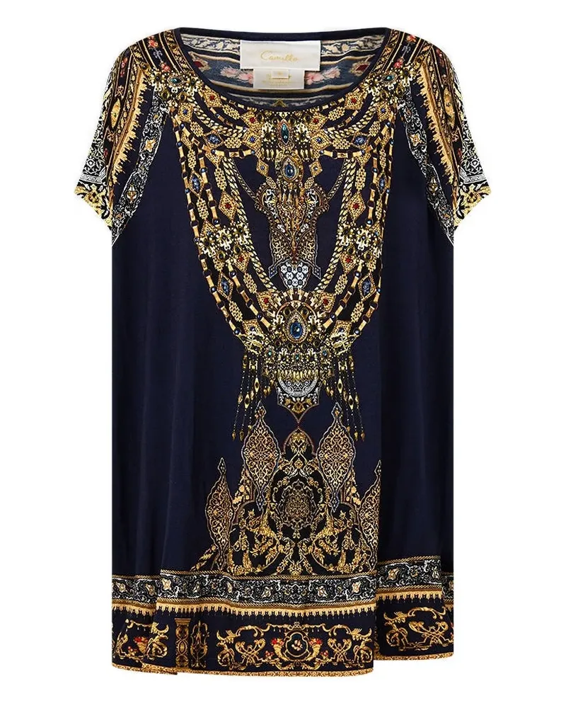 Camilla The Imperial Gate T-Shirt - Blau Blau