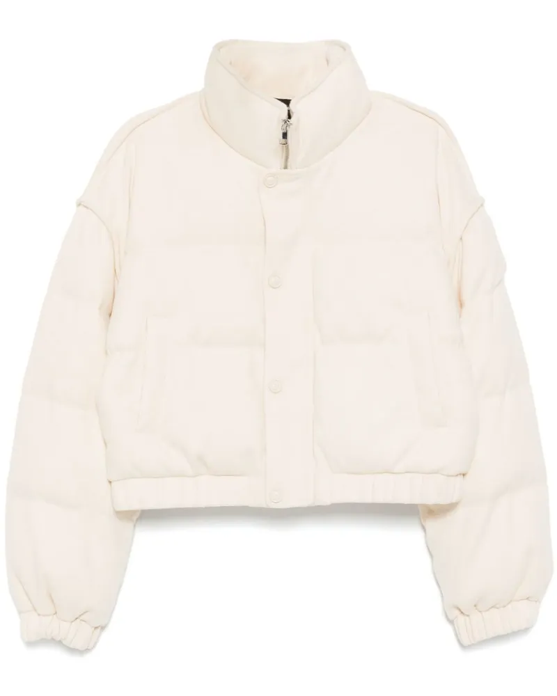 Tout a Coup Cropped-Jeansjacke - Nude Nude