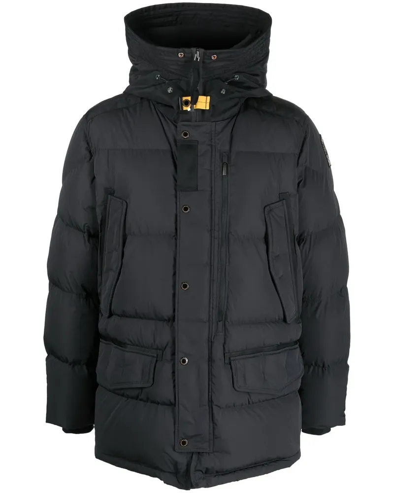 Parajumpers Gefütterte Kapuzenjacke - Schwarz Schwarz