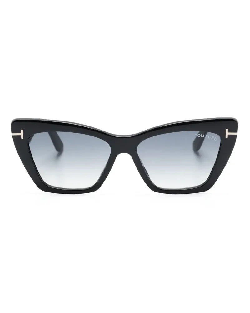 Tom Ford Wyatt Sonnenbrille - Schwarz Schwarz