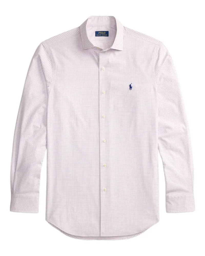 Ralph Lauren Kariertes Hemd - Weiß Weiß