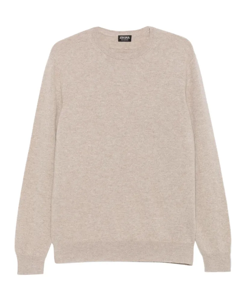 Ermenegildo Zegna Pullover mit Rundhalsausschnitt - Nude Nude