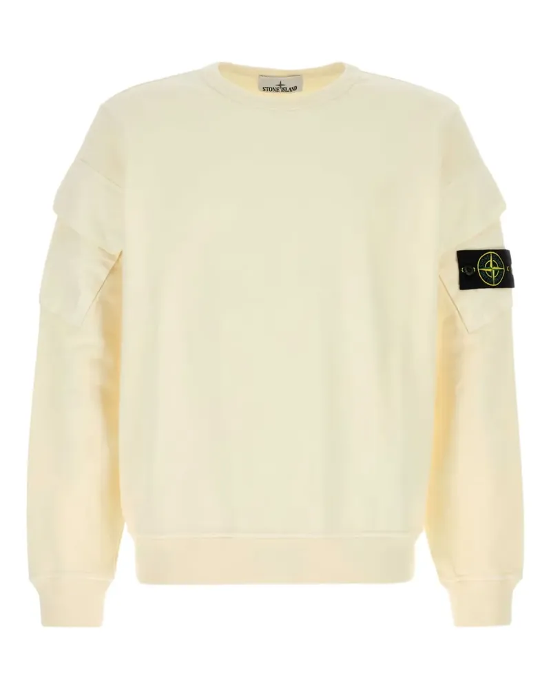 Stone Island Sweatshirt mit Taschendetail - Nude Nude