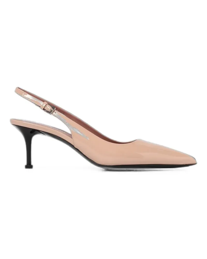 Premiata patent leather slingback pumps - Rosa Rosa