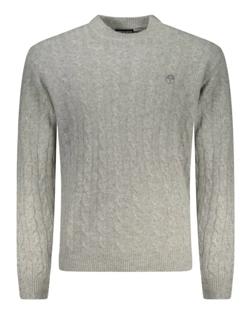 North Sails cable-knit sweater - Grau Grau